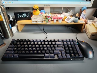 【极速开箱】雷神k98机械键盘乌木色