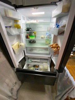 换个大冰箱过年可以放心囤菜