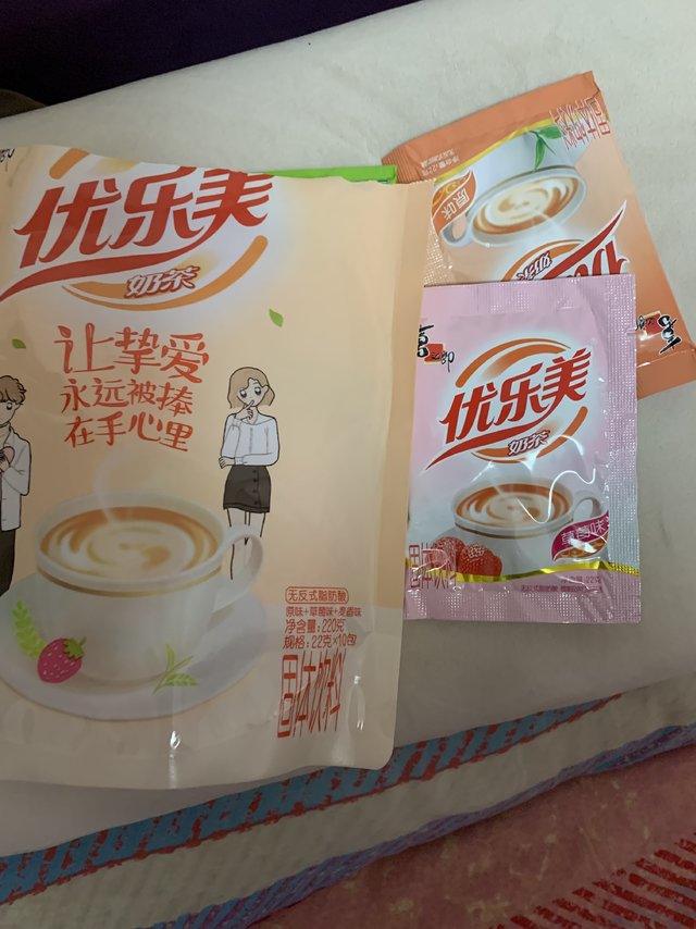 优乐美奶茶——甜甜的