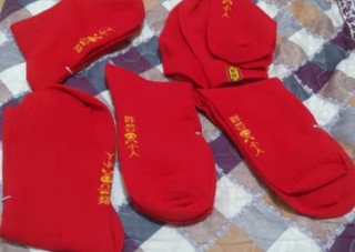 南极人红袜子