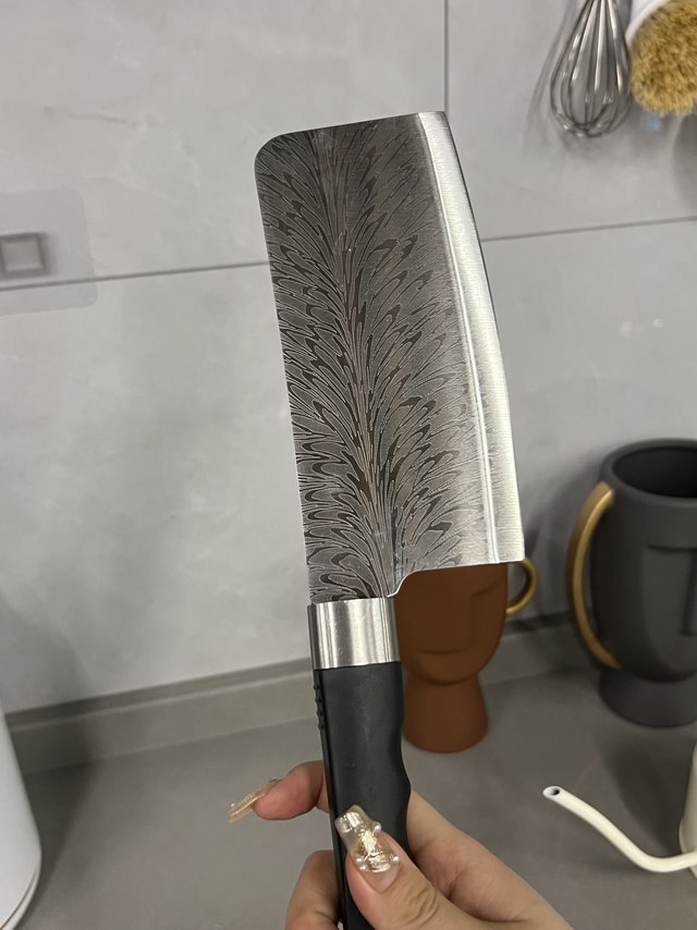 这个菜刀用起来好顺手啊！！！