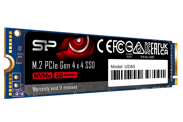 广颖电通发布UD85系列 NVMe SSD：顺序读取可达3600MB/s