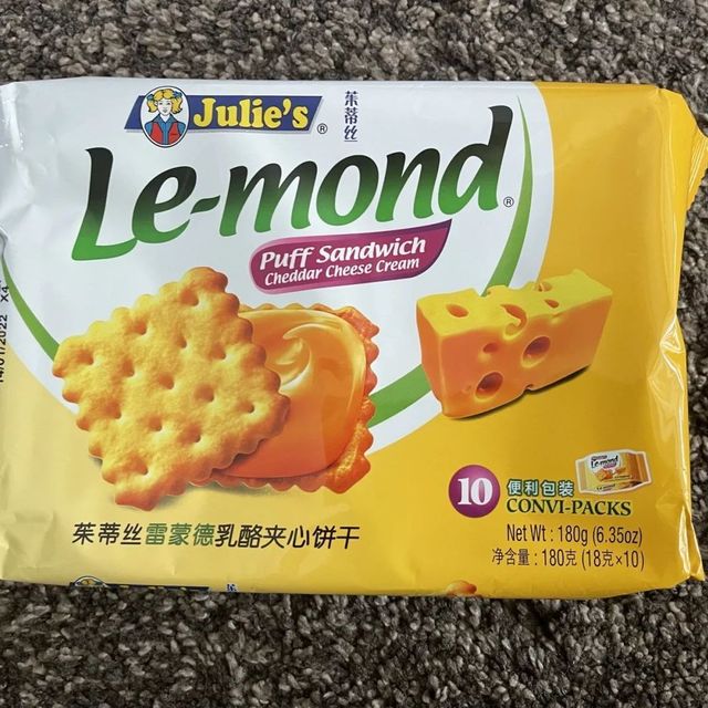 茱蒂丝夹心饼干，酥酥脆脆口感超好