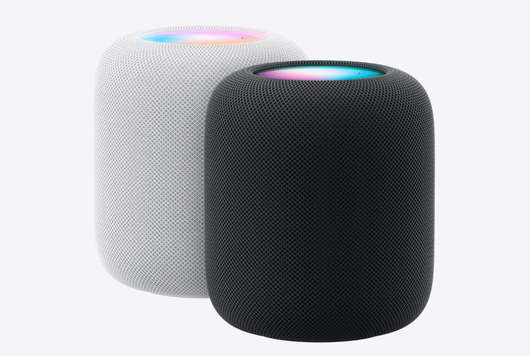 苹果发布新款 HomePod（第二代）智能音箱，支持空间感应、S7芯片+5单元、温湿度监测