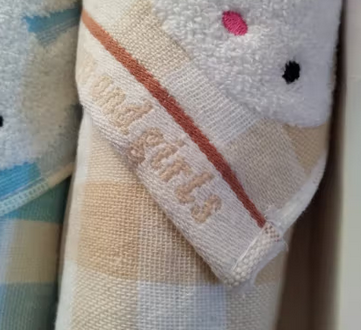 洁丽雅婴儿浴巾毛巾