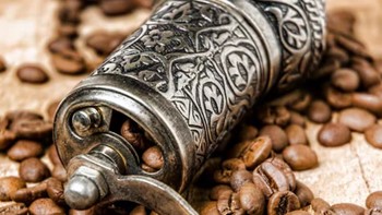 手动磨豆机土耳其进口紫铜家用复古手摇小型粉碎机汤圆馅料咖啡豆