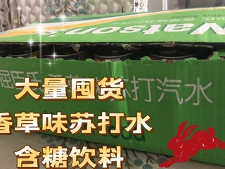 香草风味含糖苏打水推荐