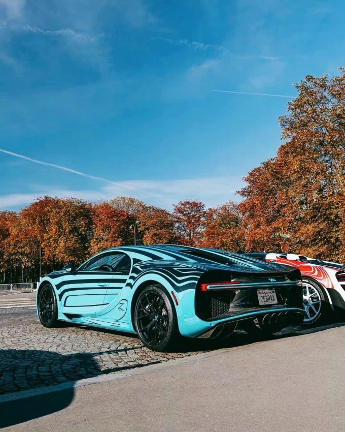 独一无二的定制款布加迪chironsport