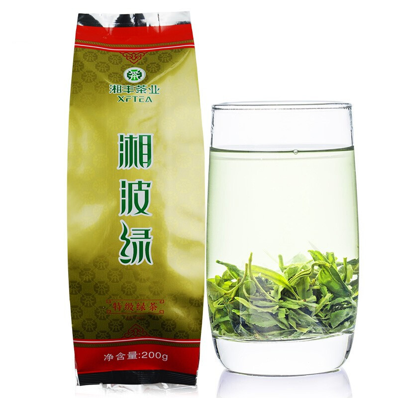 浓香型的湘丰绿茶，放家里招待朋友屡被夸赞！