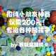 过年招待小朋友神器！仅需200元，专治各种熊孩子！