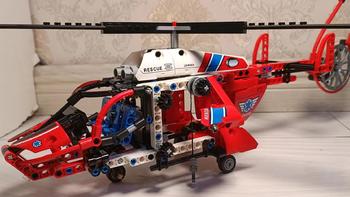 My LEGO diary 1： 乐高 机械组 8068救援直升机，机械组直升机转型时代的产物