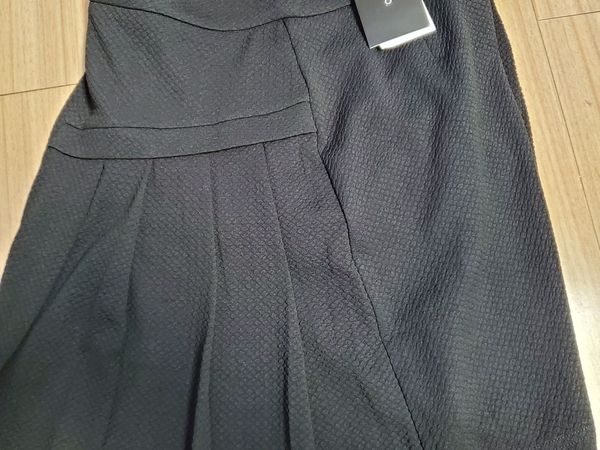 ASOBIO 新款短裙气质高腰A字裙