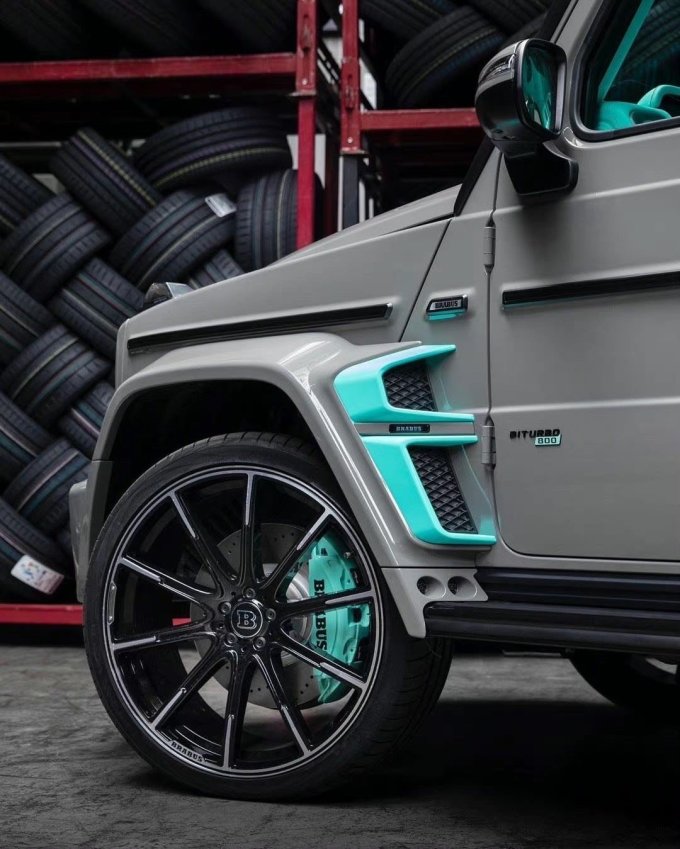 蒂芙尼蓝配色的巴博斯大g绝了