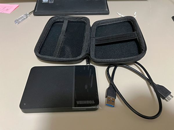 东芝/TOSHIBA移动硬盘2TB外置硬盘