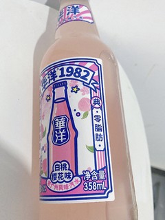 超好喝的白桃樱花味饮料