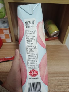 这个桃汁的配料表真的很干净