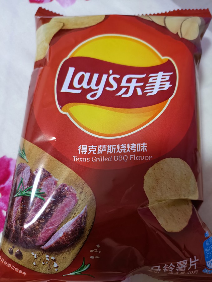 樂事膨化食品怎麼樣 燒烤味的樂事薯片_什麼值得買