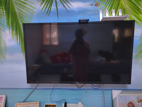 电视虽小但是看春晚刚好