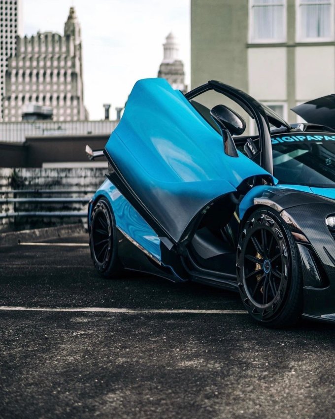 迈凯伦跑车怎么样 这种尾翼还能产生有效的下压力吗?_什么值得买