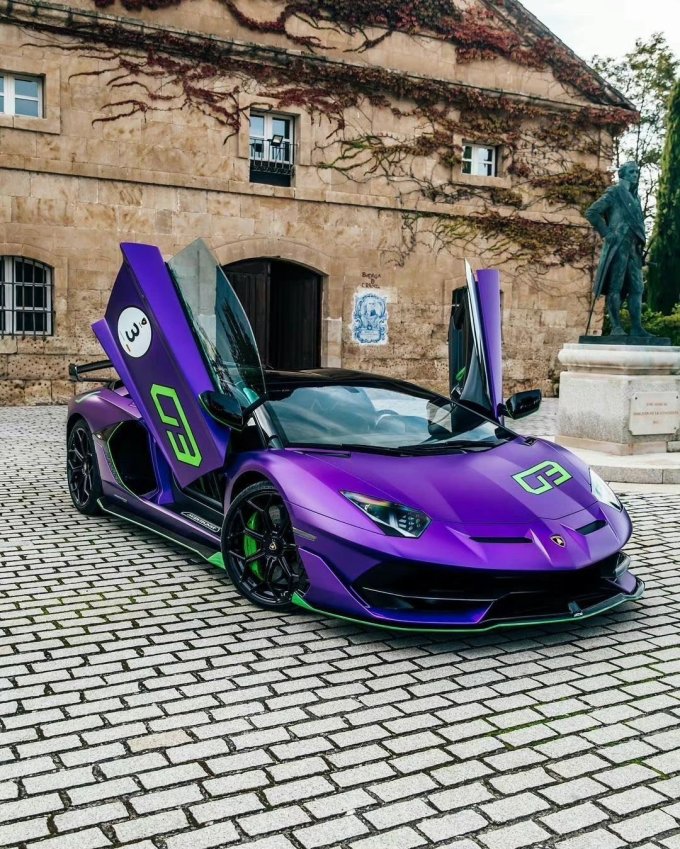 兰博基尼跑车怎么样 eva初号机版涂装的大牛_什么值得买