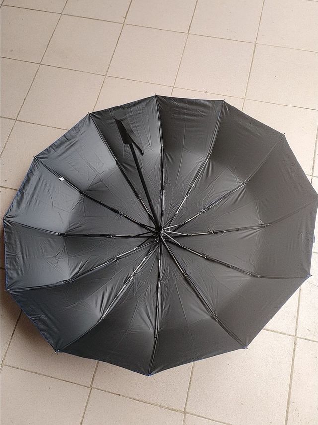 自动黑胶伞超级好用实用美观大方