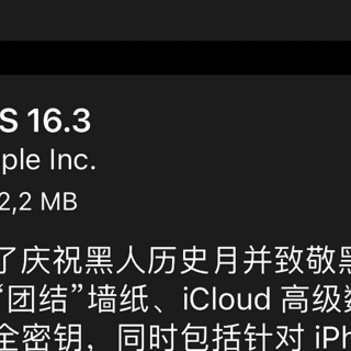 iOS16.3正式版来了！实测可更新！包括秘钥及显示修复等！