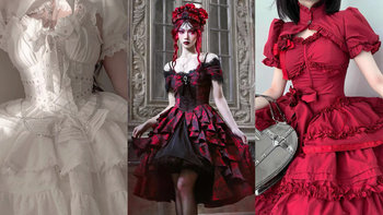 哥特风Lolita洋装分享 ｜ 洛丽塔少女不止有甜美风格