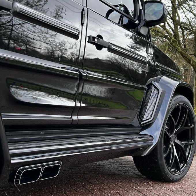 奔驰皮卡怎么样 奔驰mercedes-amg g63改装宽体套件_什么值得买