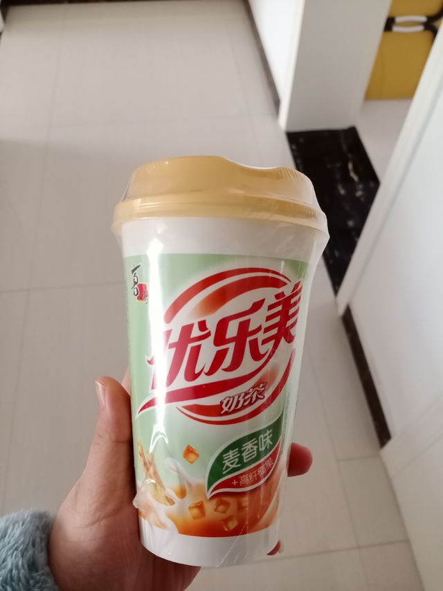 优乐美奶茶冬日暖阳好物耶