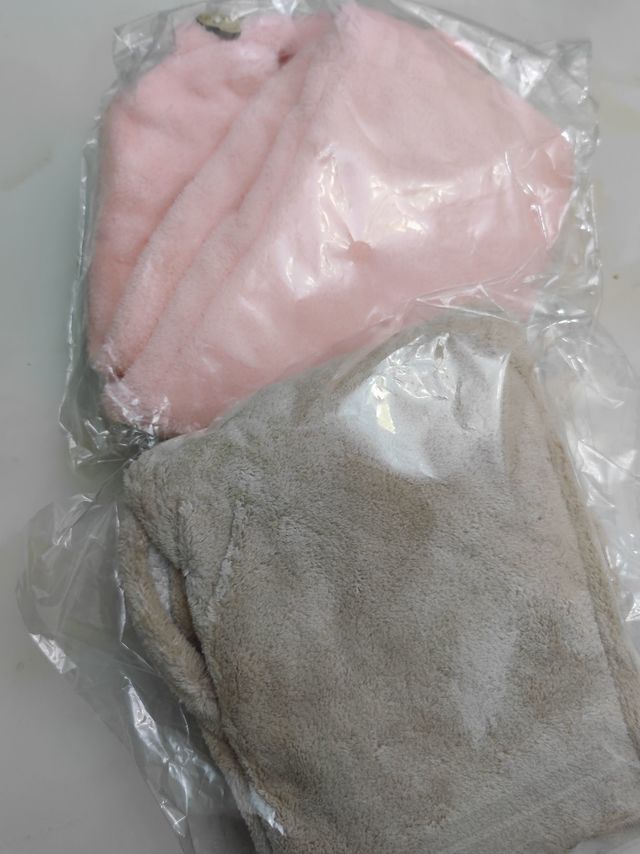 1.4一条的洁丽雅干发巾，超划算！