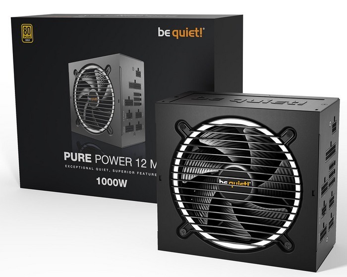 be quiet!德商必酷发布 Pure Power 12 M 系列电源，支持 RTX 40系列