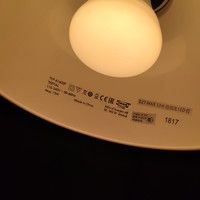 平民护眼灯神器：雷士高显色全光谱E27接口LED灯泡+宜家特提亚台灯