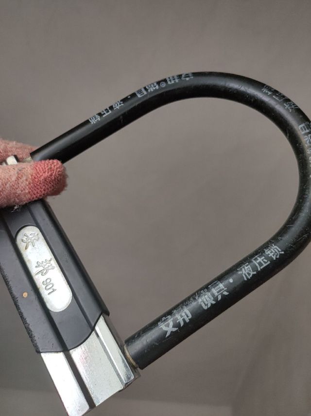 电动车防盗，这个锁是真的可以