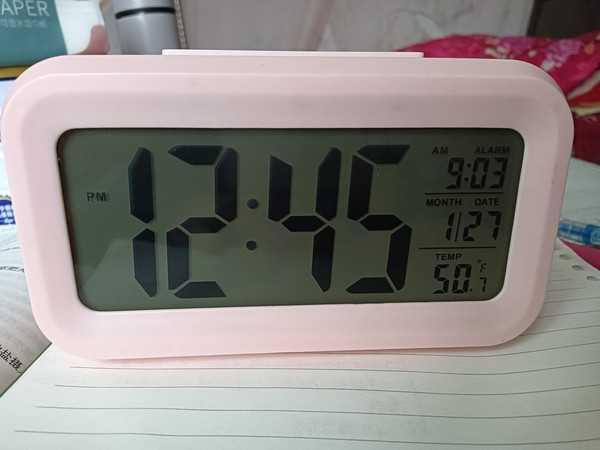 有了这个还怕一觉睡到十二点嘛？