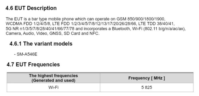 三星 Galaxy A54 通过 FCC 认证，搭 5100mAh 大电池，25W 快充 