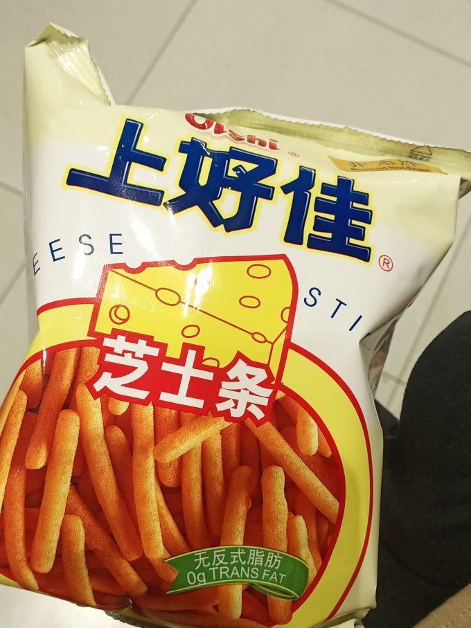 好吃又不贵的上好佳芝士条膨化小零食
