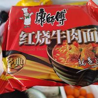 康师傅红烧牛肉面，方便面必选！