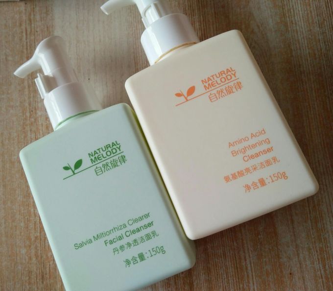 自然旋律氨基酸洗面奶女深层温和清洁正品