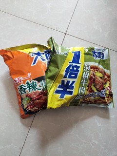 康师傅泡椒牛肉大饼面