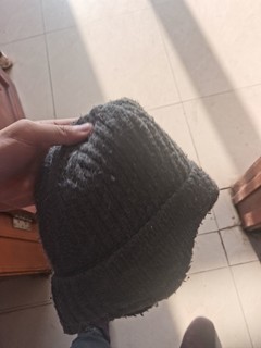 非常保暖的一个针织帽