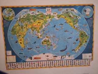 儿童版中国地图世界地图