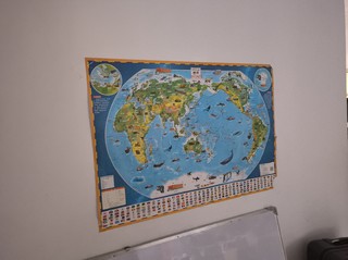 儿童版中国地图世界地图
