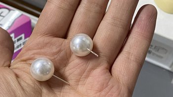 12毫米的珍珠耳环才是王道呢！