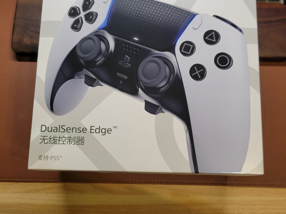 PlayStation游戏手柄怎么样索尼PS5 DualSense Edge 国行手柄开箱_什么