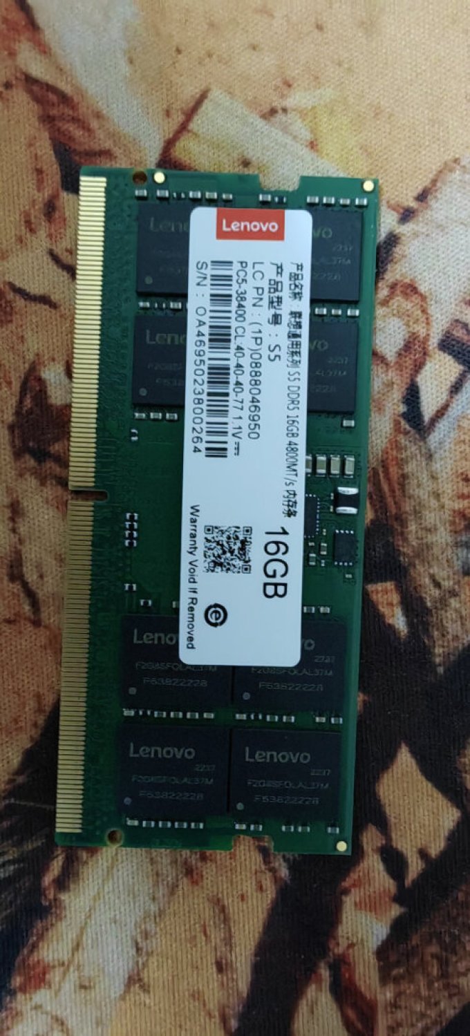 联想笔记本内存怎么样 DDR5 4800，比DDR4..._什么值得买