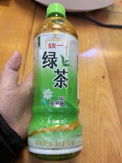 统一绿茶茉莉味低糖饮料