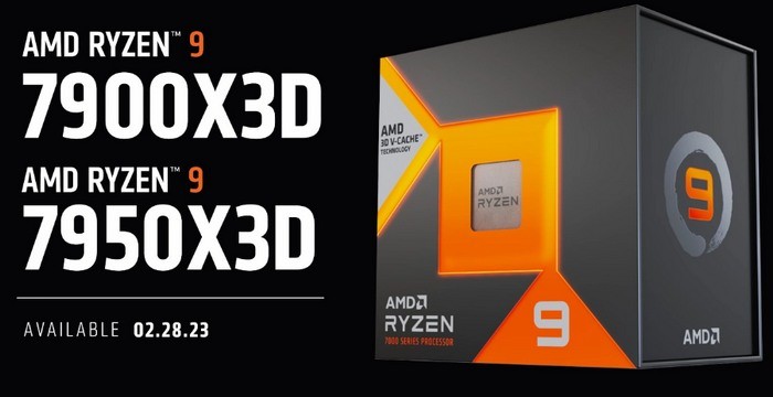 AMD 公布新锐龙 Ryzen 7000X3D 系列售价和上市时间