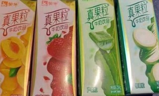蒙牛真果粒牛奶饮品（草莓+芦荟+椰果+桃果