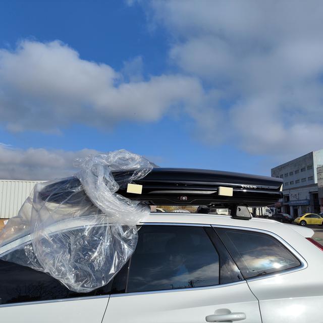 沃尔沃 XC60 加装 原厂 行李架 & 原厂 车顶行李箱  和其他配件