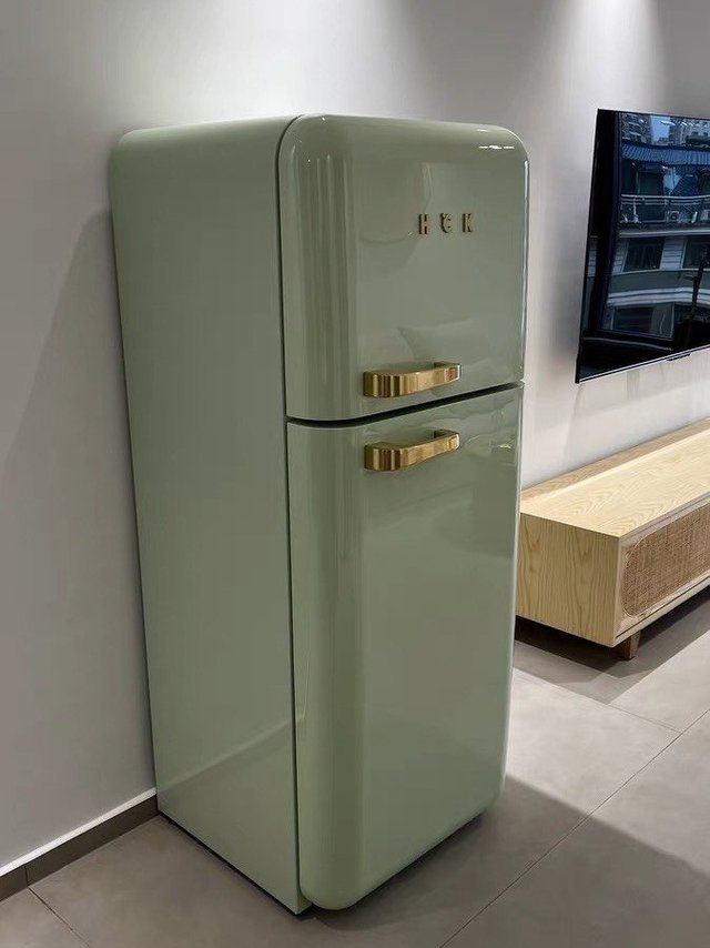 HCK哈士奇复古冰箱